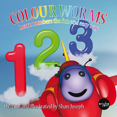 Colour Worms 123 (Paperback)