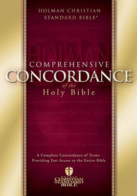 HCSB Comprehensive Concordance (Hard Cover)