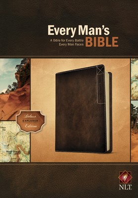 NLT Every Man's Bible: Deluxe Explorer Edition (Imitation Leather)
