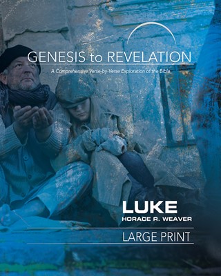 Genesis to Revelation: Luke Participant Large Print Book (Paperback)