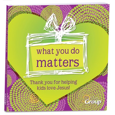 What You Do Matters H/B (Hard Cover)