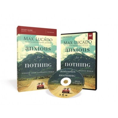 Anxious For Nothing Study Guide With DVD (Paperback w/DVD)
