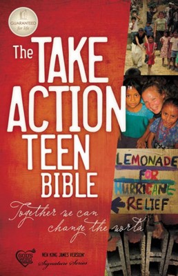NKJV Take Action Teen Bible (Paperback)