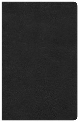 CSB Single-Column Personal Size Bible, Black (Imitation Leather)