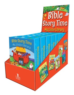 Bible Story Time My Little Library (Counterpack-Filled)