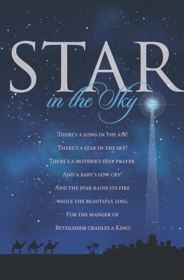 Star In The Sky Bulletin (Pack of 100) (Bulletin)