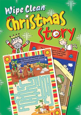 Wipe Clean Christmas Story (Paperback)