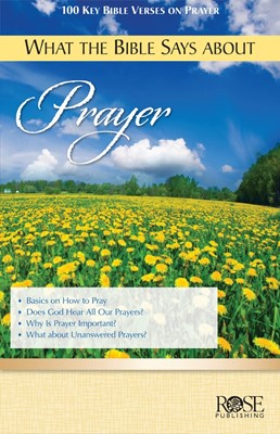 What the Bible Says About Prayer (Individual pamphlet) (Pamphlet)