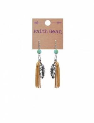Faith Gear Women's Earrings - Feathers