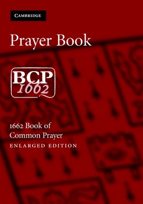 Book Of Common Prayer (BCP) Enlarged Edition, Burgundy (Imitation Leather)