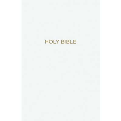 NKJV Gift And Award Bible, White, Red Letter (Leather-Look)