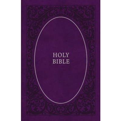 KJV Holy Bible, Leathersoft, Purple, Comfort Print (Imitation Leather)