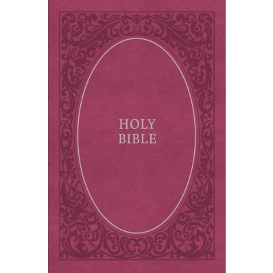 NKJV Holy Bible Leathersoft, Pink, Comfort Print (Imitation Leather)