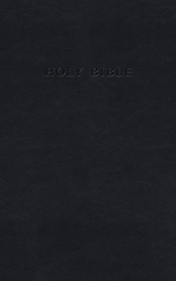 KJV Giant Print Personal Reference Bible, Black (Flexisoft)