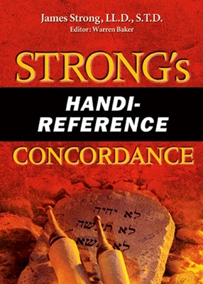 Strong'S Handi-Reference Concordance (Paperback)