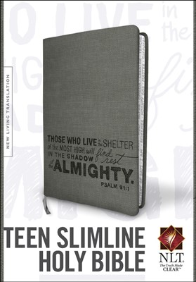 NLT Teen Slimline Bible: Psalm 91 (Imitation Leather)