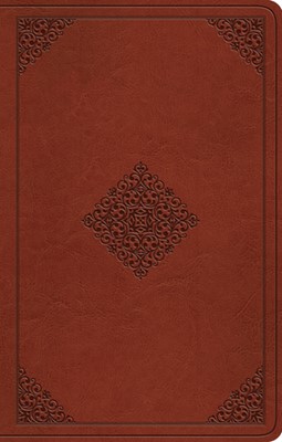 ESV Premium Gift Bible, TruTone, Tan, Ornament Design (Imitation Leather)