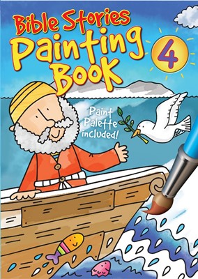 Bible Stories Painting Book 4 (Paperback)