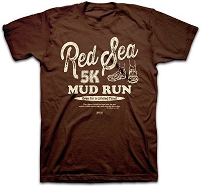 T-Shirt Red Sea Mud Run    LARGE
