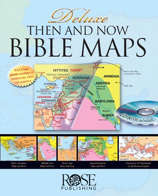 Deluxe Then and Now® Bible Maps (Spiral Bound)