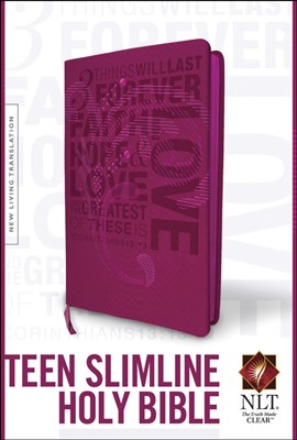 NLT Teen Slimline Bible: 1 Corinthians 13 (Imitation Leather)
