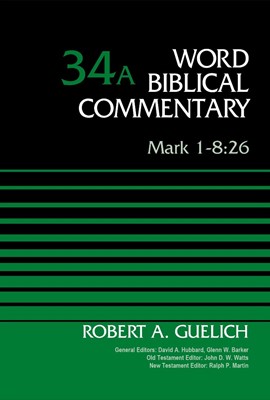 Mark 1-8:26, Volume 34A (Hard Cover)