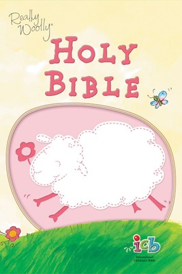 ICB Really Woolly Bible Pink (Hard Cover)