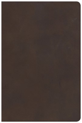 CSB Pastor's Bible, Brown Genuine Leather (Leather Binding)