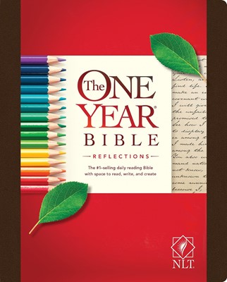 NLT One Year Bible Reflections (Hard Cover)