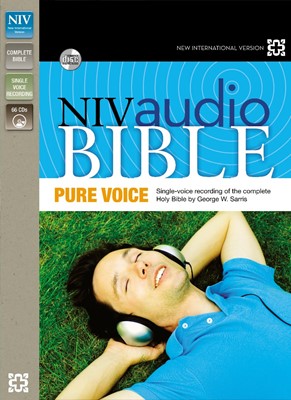 NIV Audio Bible Pure Voice CD (CD-Audio)