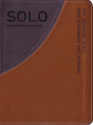 The Message Solo New Testament And Journal (Leather Binding)
