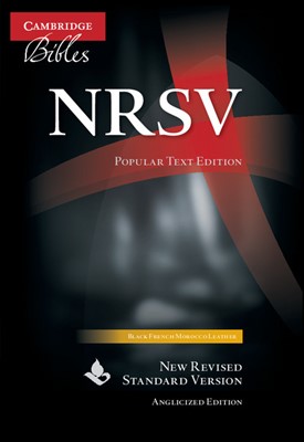 NRSV Popular Text Edition, Black French Morocco Leather (Leather Binding)
