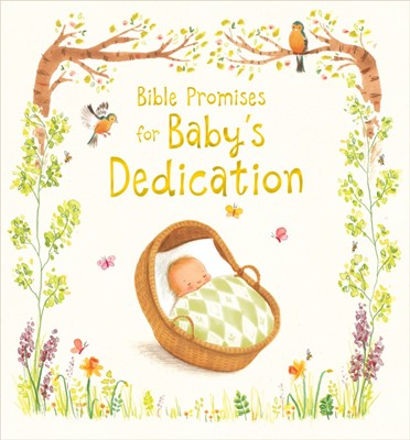 Bible Promises For Baby's Dedication (Hard Cover)