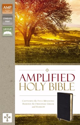 Amplified Holy Bible, Black Bonded Leather (Bonded Leather)