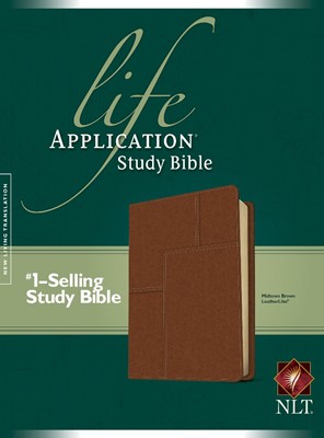 NLT Life Application Study Bible, Midtown Brown (Imitation Leather)