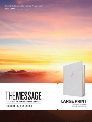 The Message Large Print (Hard Cover)