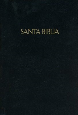 RVR 1960 Biblia Letra Grande Tamaño Manual, negro tapa dura (Hard Cover)
