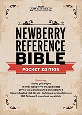 Newberry Reference Bible Pocket Edition (Leather Binding)