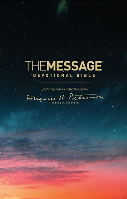 The Message Devotional Bible (Hard Cover)