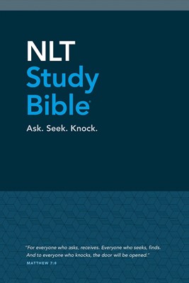 NLT Study Bible, Blue Cloth (Hard Cover)