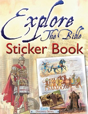Explore The Bible Sticker Book (Paperback)