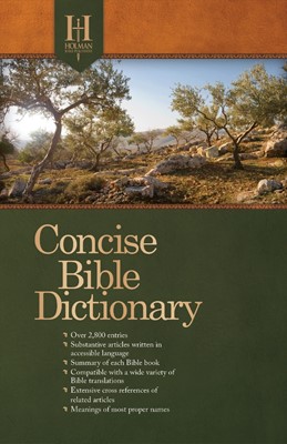 Holman Concise Bible Dictionary (Paperback)