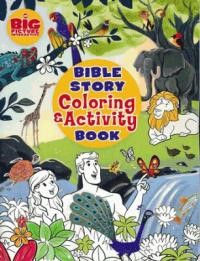 Bible Story Coloring and Activity Book (Paperback)