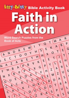 Itty Bitty: Faith in Action Word Search Puzzles (Paperback)