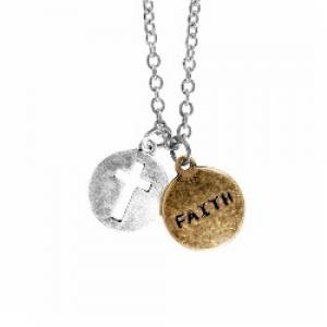 Necklace: Faith/Cross
