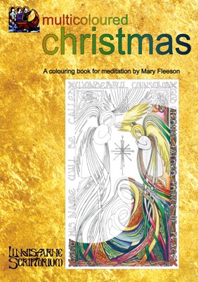 Multicoloured Christmas Colouring Book (Paperback)