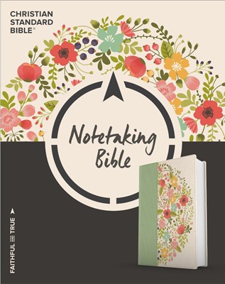 CSB Notetaking Bible, Sage Cloth Over Board (Hard Cover)