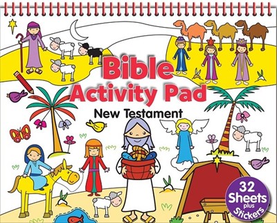Bible Activity Pad: New Testament (Spiral Bound)