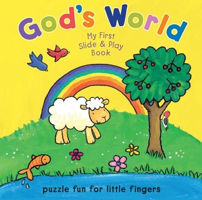 My First Slide and Play: God's World (Board Book)