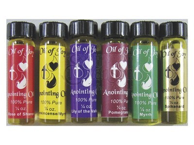 Anointing Oil Assorted Pack of 6